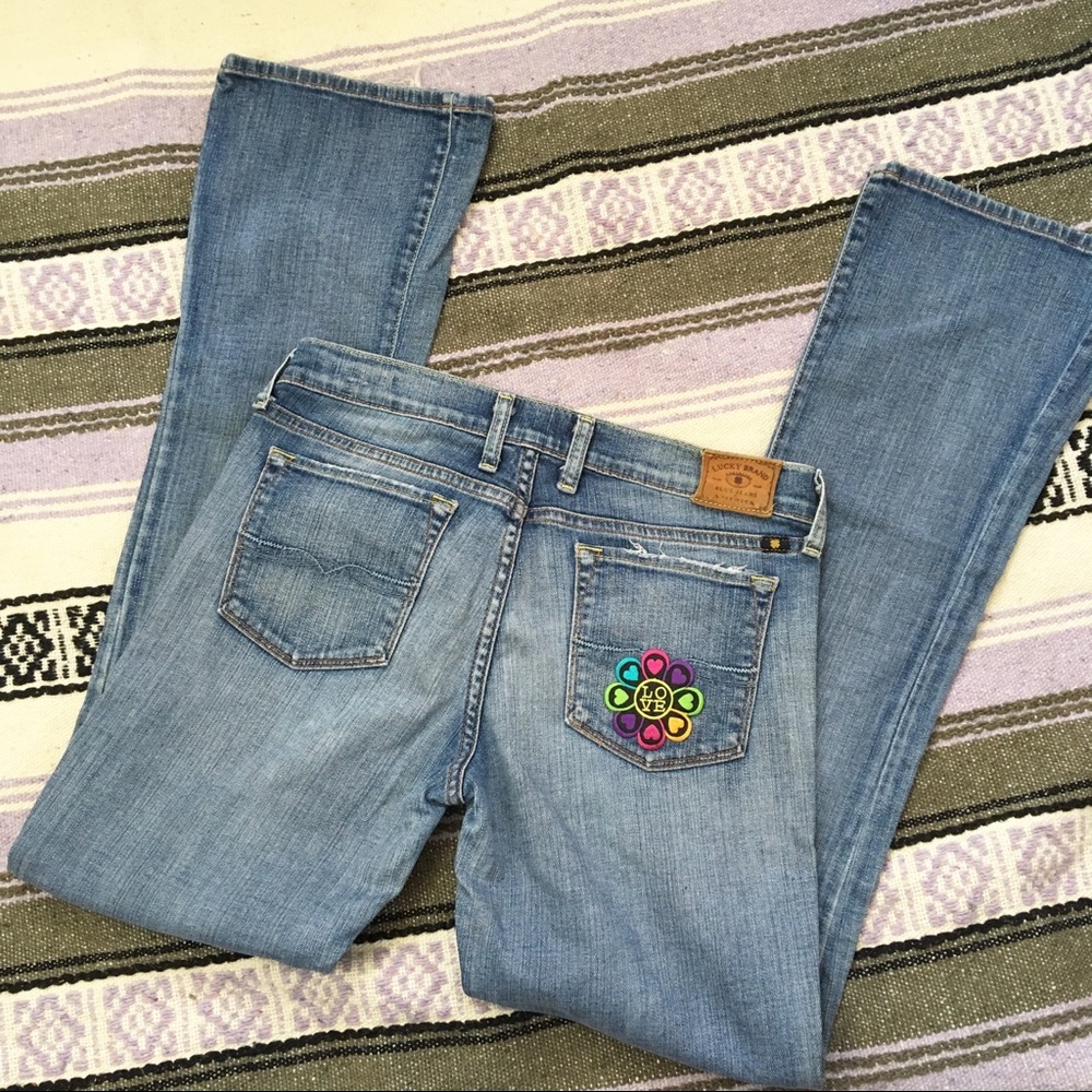 Lucky Brand Jeans Charlie Baby Boot w/ LOVE Patch